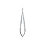 Needle Holder - Castro Micro Surgical Straight Diamond Dusted 18CM (7")