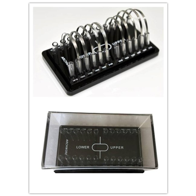 Archwire Holder With Lid Rectangular