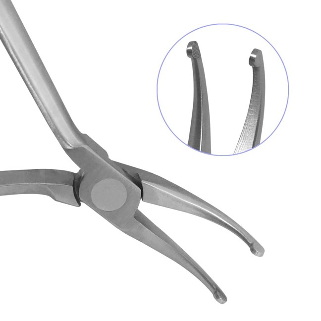 How Utility Plier Tip Offset 45*