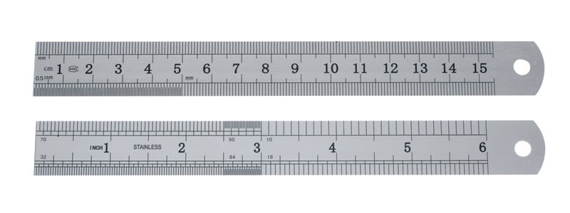 DPI360 : Stainless Steel Ruler 6