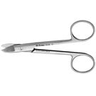 Straight Crown & Gold Scissors 