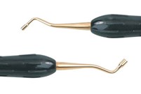 SofGrip – TiN Coated Blacks Plugger 1/2 – Black Silicone Handle – Autoclavable 