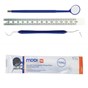 Orthodontic 3-Piece Sterile Examination Kit - Mirror, Ruler, Perio Probe/Sickle - Disposable