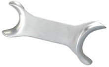 Metal Cheek Retractor Sized for adults and children. 