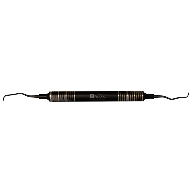 Gracey Curette 11/12 9.5mm handle Titanium Coating Black