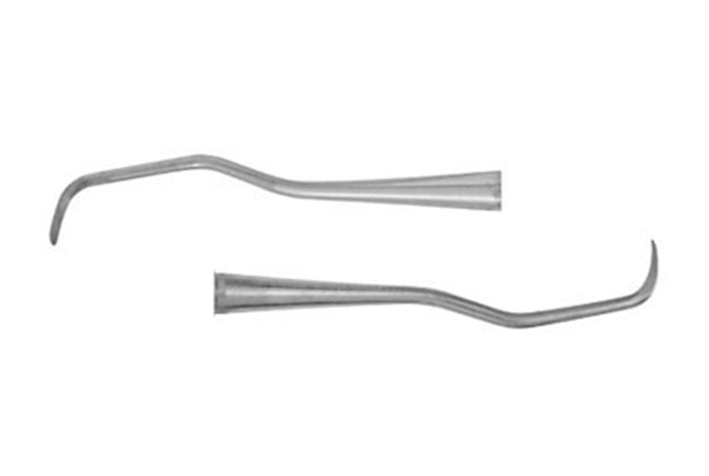 Round Handle, Balanced Grip - Autoclavable 1/2BG Gracey Curette DE