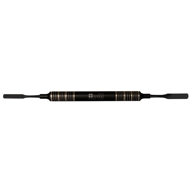 Spatula No. 20M (Capsule Spatula) Titanium Coating Black