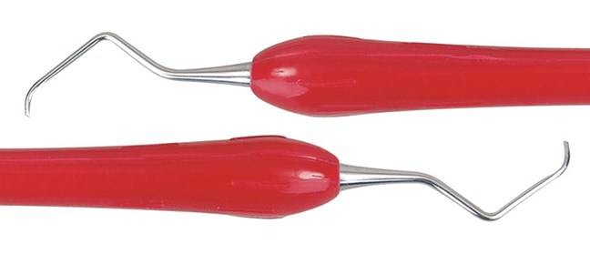SofGrip – Curette Gracey 9/10 – Red Silicone Handle – Autoclavable