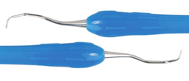 SofGrip – Curette Gracey 13/14 – Light Blue Silicone Handle – Autoclavable