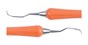 SofGrip Curettes - Autoclavable 1/2 Langer (Orange)