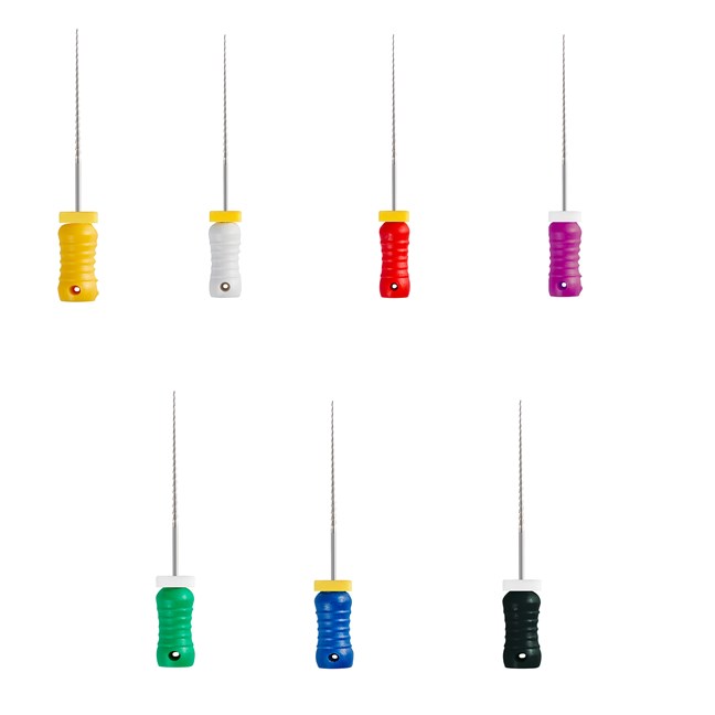 Stainless Steel Hedstrom Files 25mm 15/40 Assorted