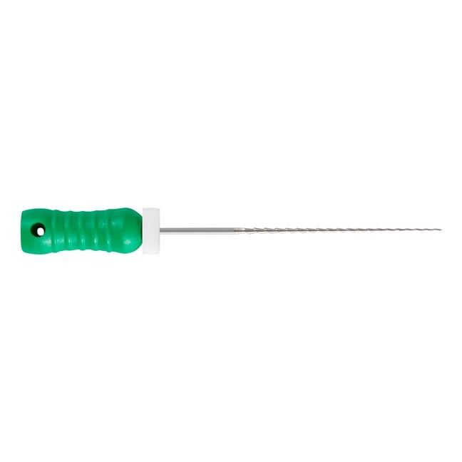 Stainless Steel Hedstrom Files 25mm Size 35 Green