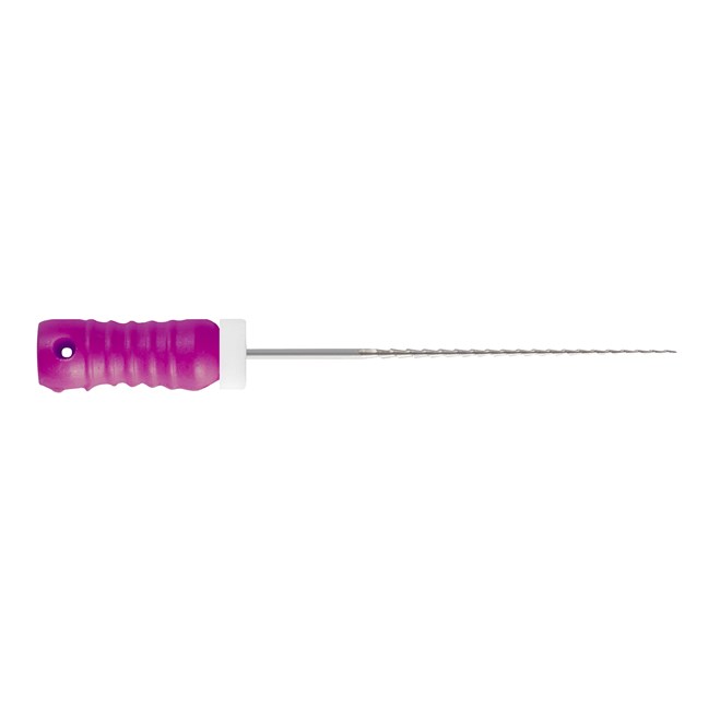 Stainless Steel Hedstrom Files 28mm Size 10 Purple