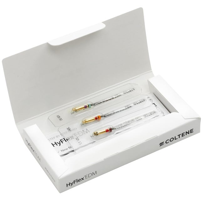 HyFlex EDM NiTi Files Shaping Set, 25mm (10/.05, 25/~, 25/.12)