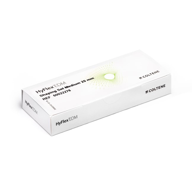 EDM NiTi File Shaping Set Medium 25mm