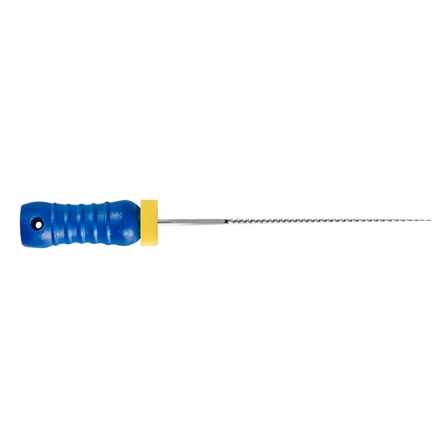 Stainless Steel K Files 25mm Size 30 Blue