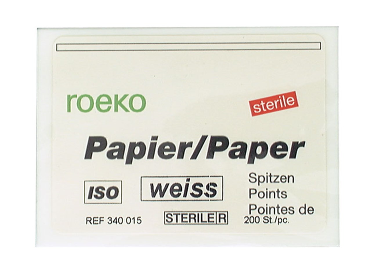 Paper Point 40 EPR040 : Paper Points White Size 40