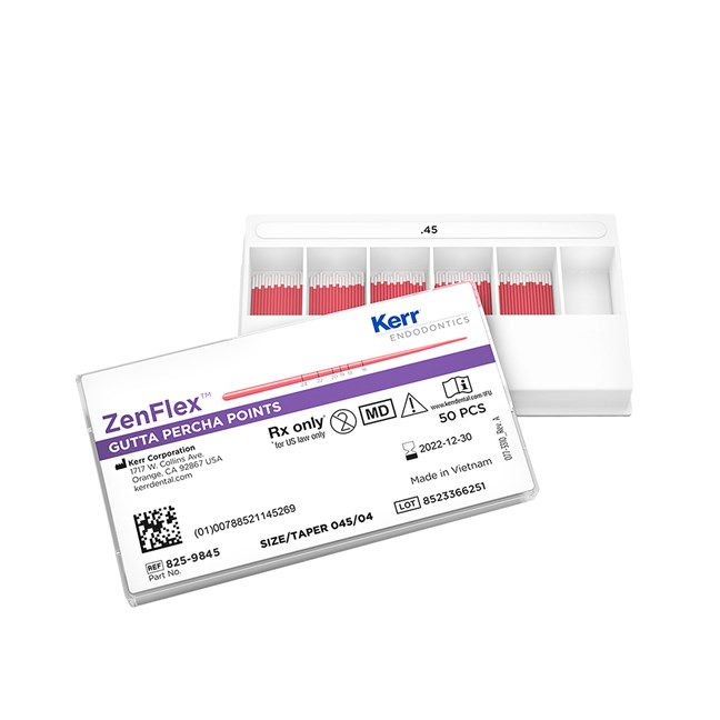 ZenFlex Gutta Percha Points .04/.45/30mm