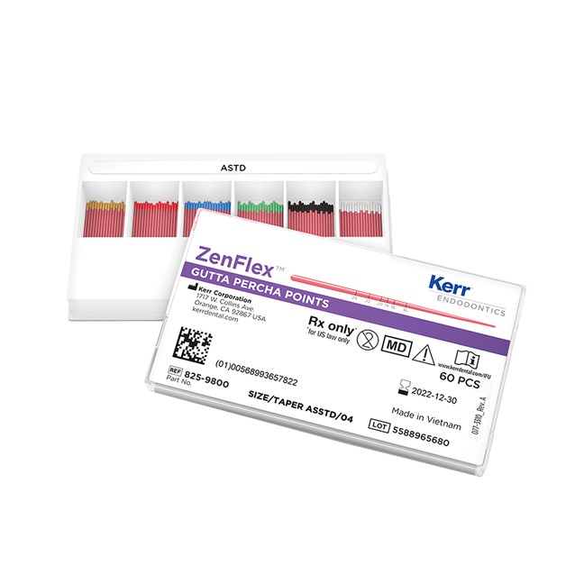 ZenFlex Gutta Percha Points Assorted .06 Taper