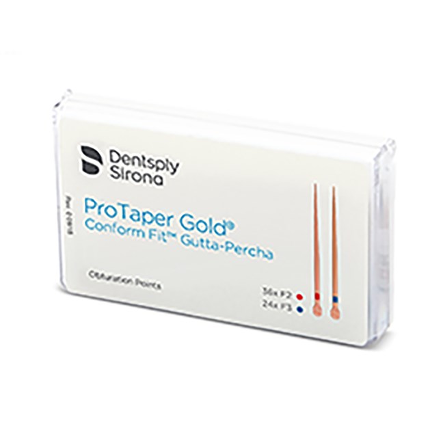 ProTaper Gold® Conform Fit Gutta-Percha F2/F3 Assorted Pack