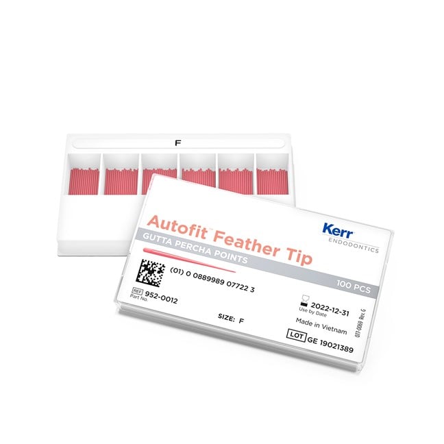 Autofit Feather Tip Gutta Percha Points (Non-Standard) Fine/Medium