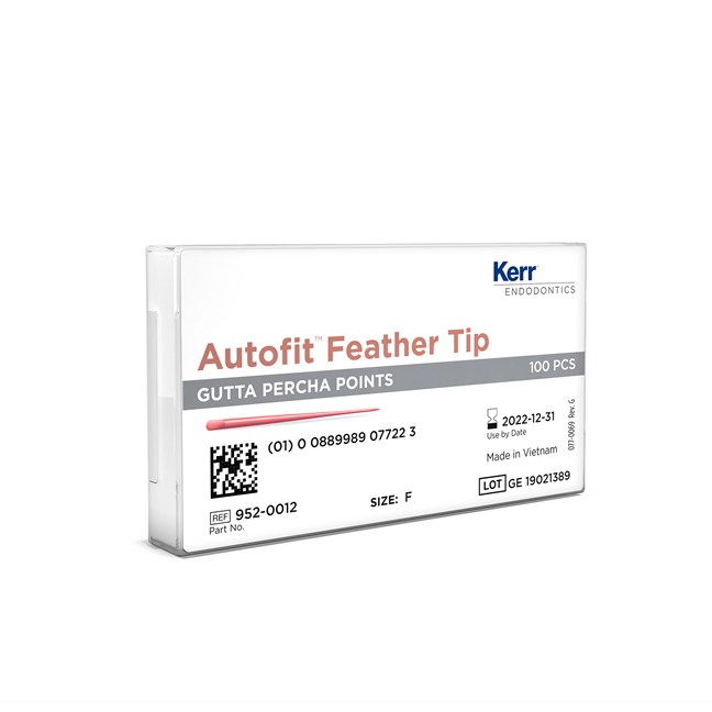 Autofit Feather Tip Gutta Percha Points (Non-Standard) Medium