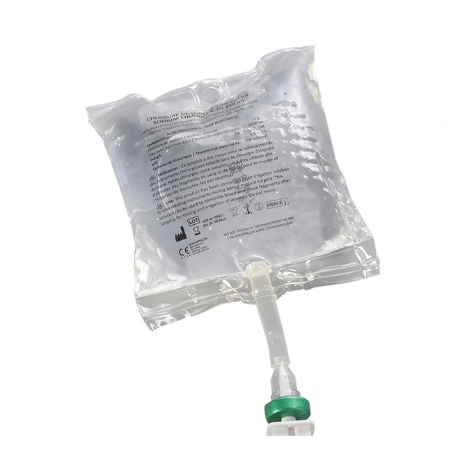 Saline Pouches 250ml - Pack 10