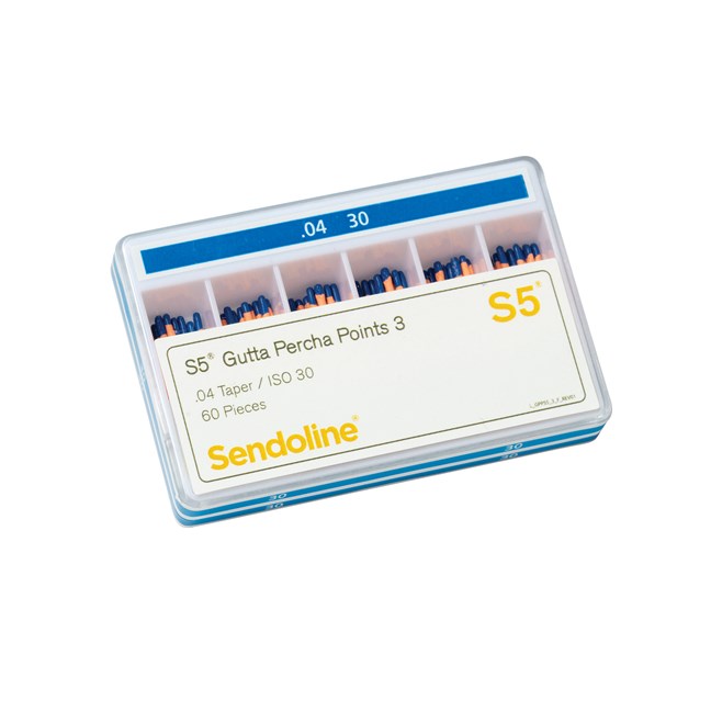 S5 Gutta Percha Points Size 3 #30 Taper .04