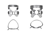 00 Satin Steel Rubber Dam Clamp 