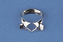 Winged Clamps (Gloss Finish) Size 8A 