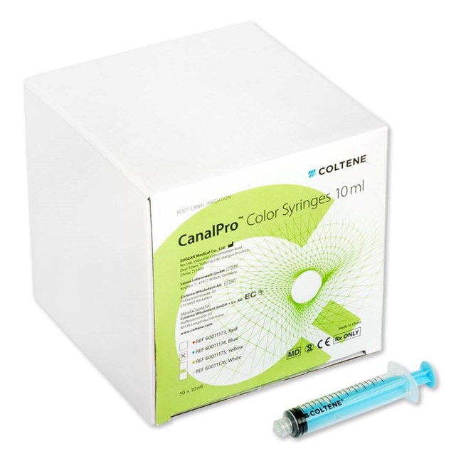 CanalPro Color Syringes Blue, 10ml
