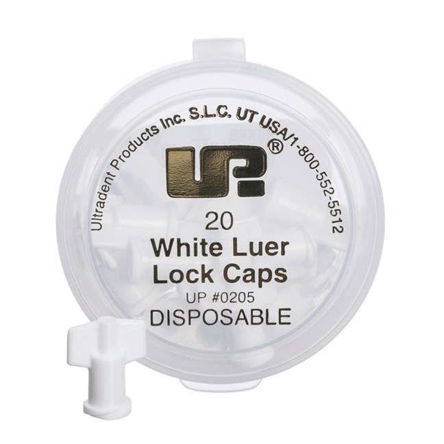 Luer Lock Caps White