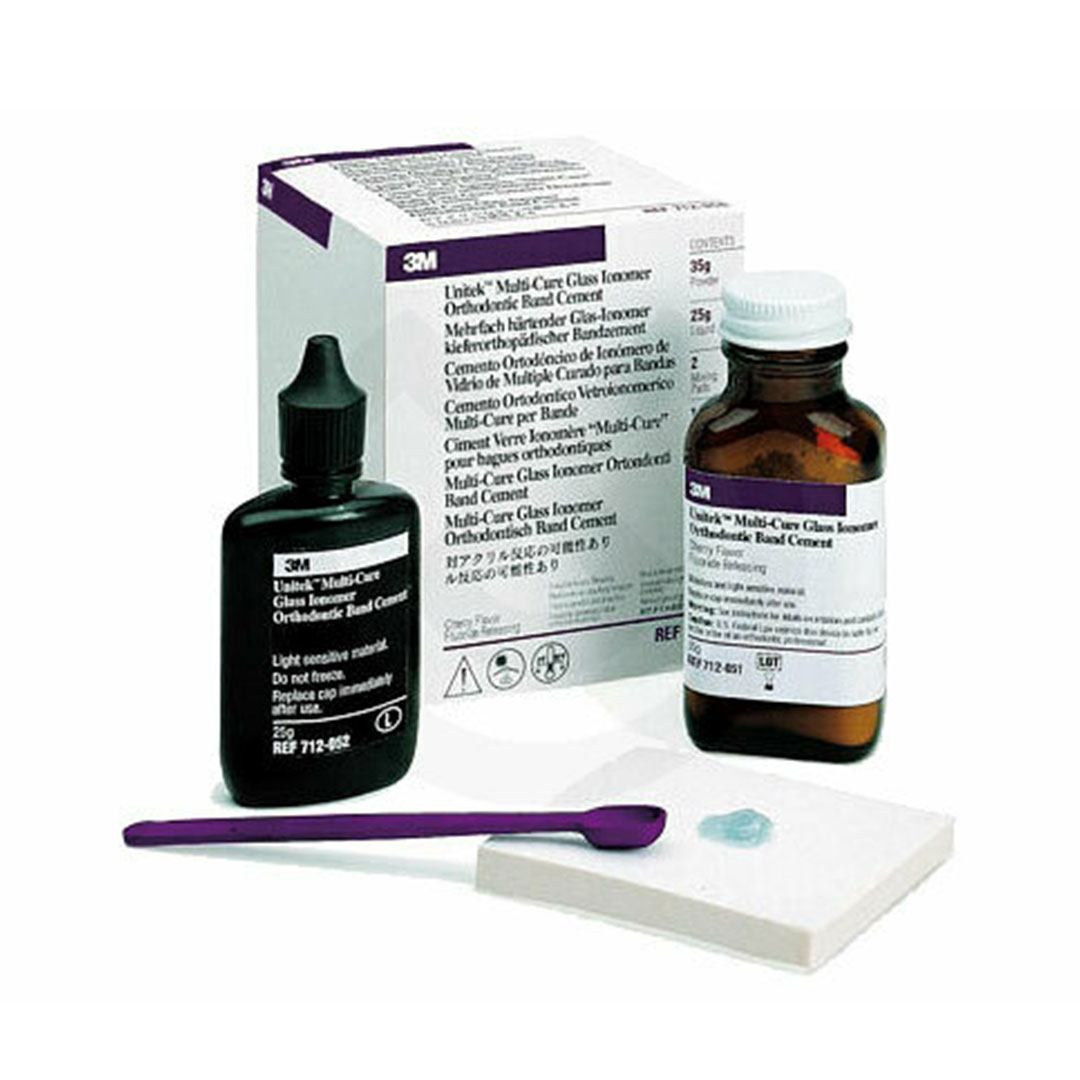 FBE352 Unitek MultiCure Glass Ionomer Orthodontic Band Cement 712051