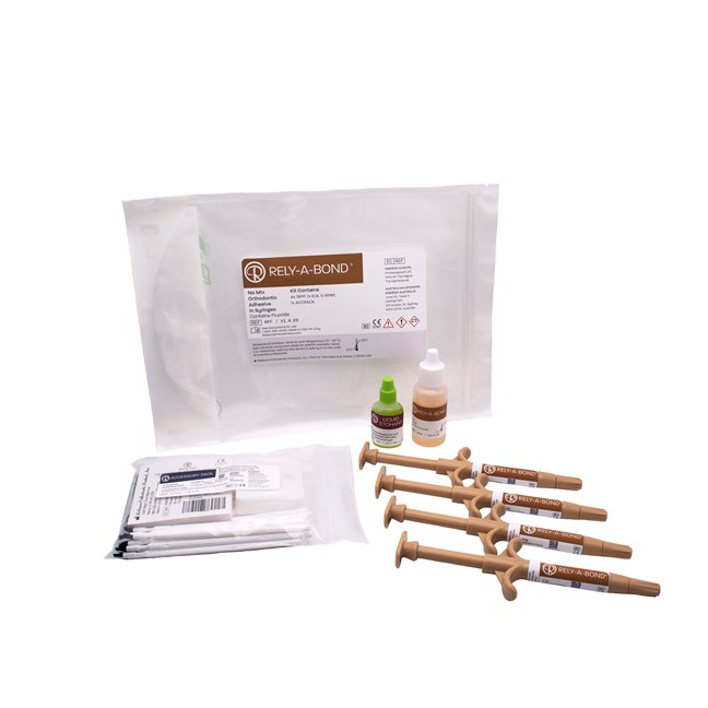 Rely-a-Bond Kit with Paste in Push Syringes with Fluoride