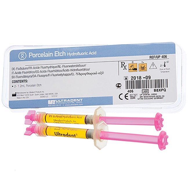 Porcelain Etch Refill Syringe Pack
