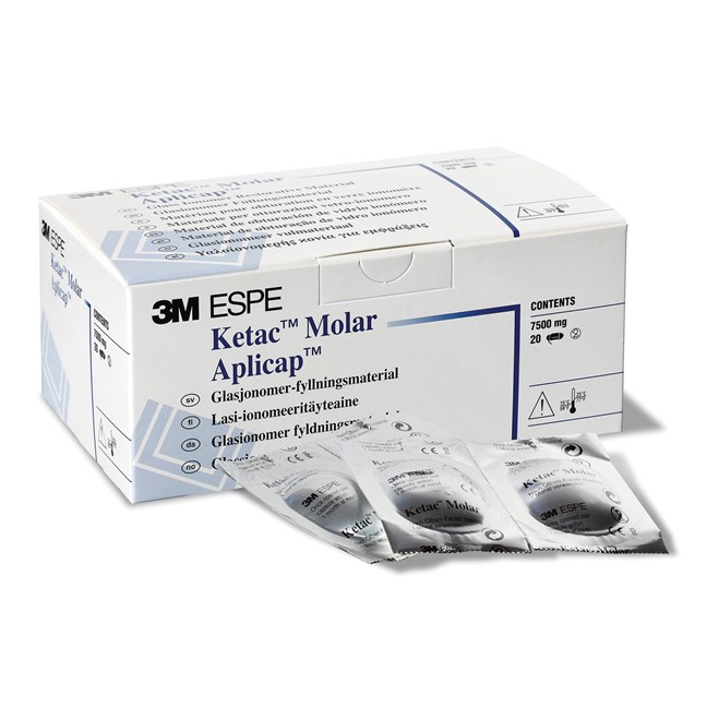 Ketac Molar Glass Ionomer Aplicap Refills Shade A3