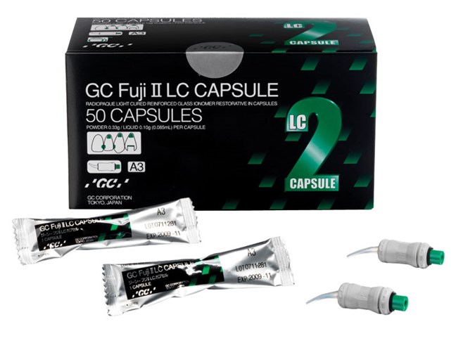 Fuji II LC Glass Ionomer Capsules B2