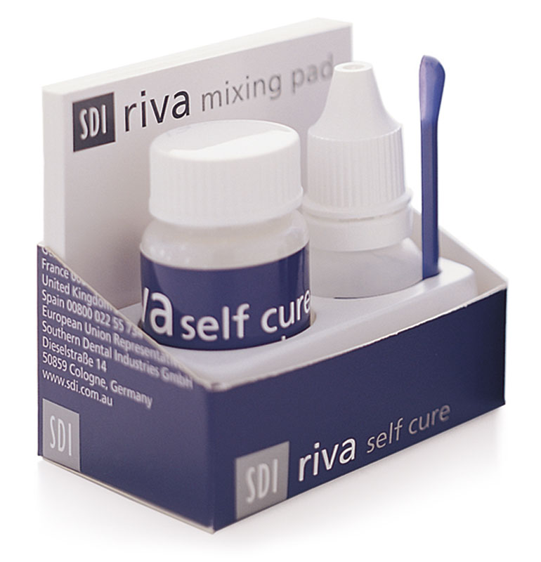 FGS003 Riva Self Cure Glass Ionomer Powder Liquid Kits Regular Set A3.5