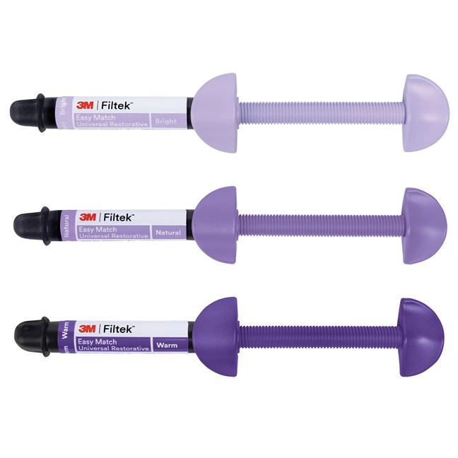 3M Filtek Easy Match Universal Restorative Syringe Kit Multiple Shades