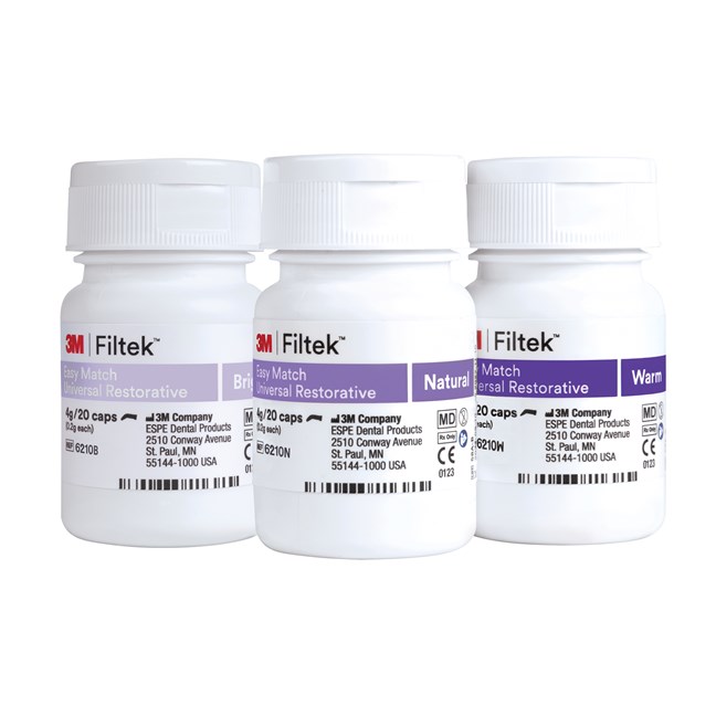 3M Filtek Easy Match Universal Restorative Capsule Kit Multiple Shades