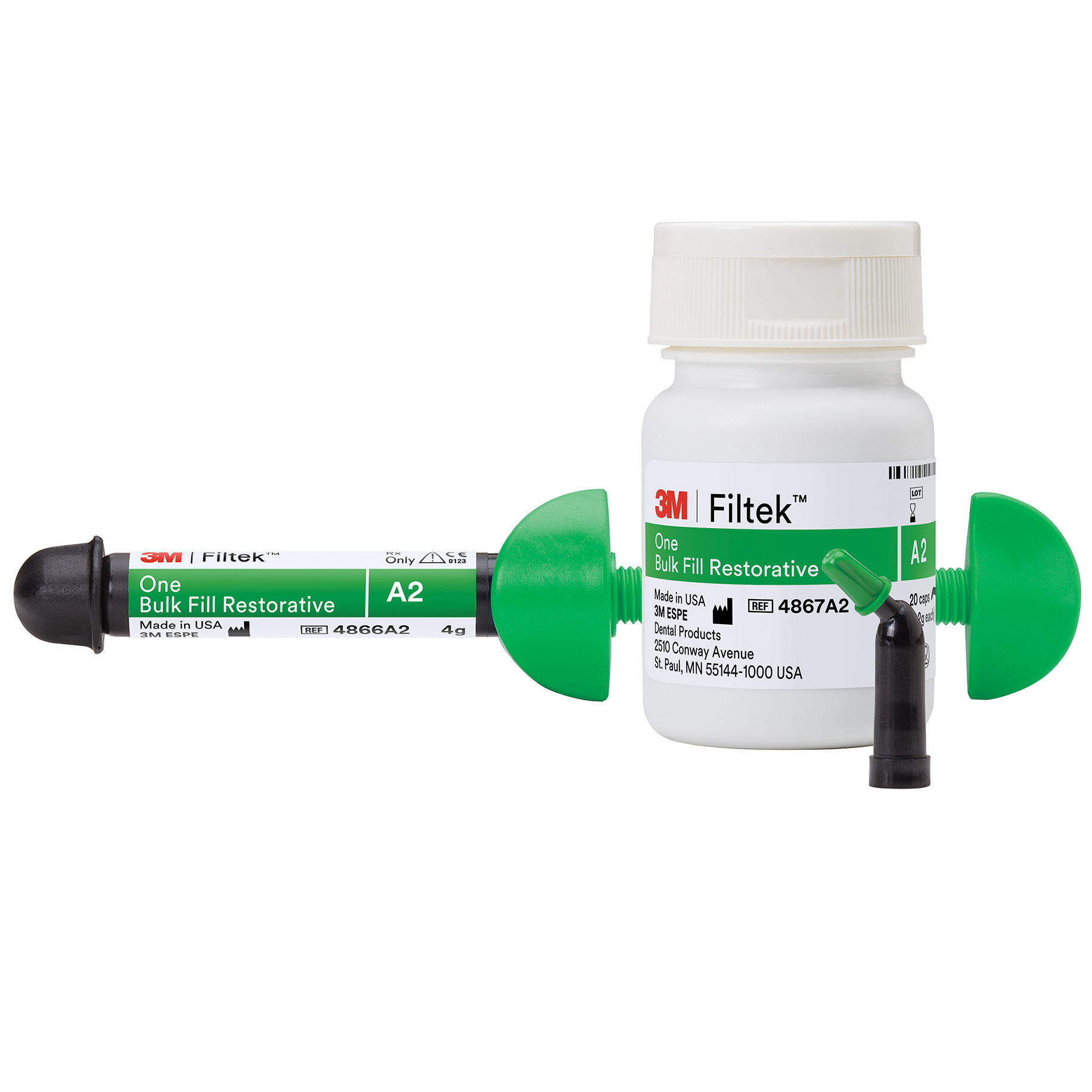 FLM653 Filtek One Bulk Fill Restorative Capsule Refills B1