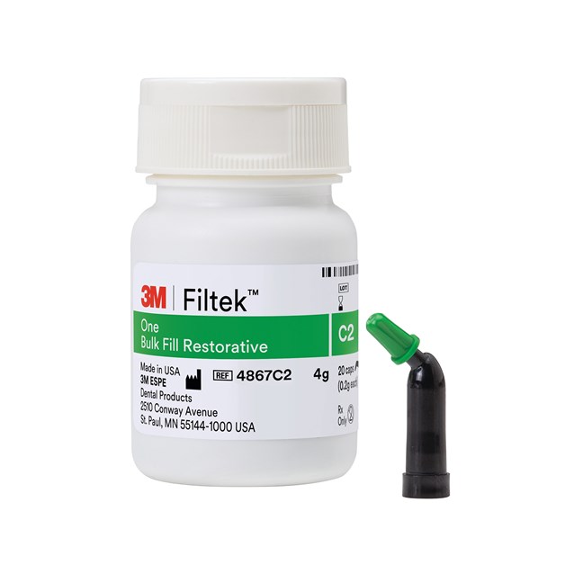 Filtek One Bulk Fill Restorative (Composite) Capsule Refills C2