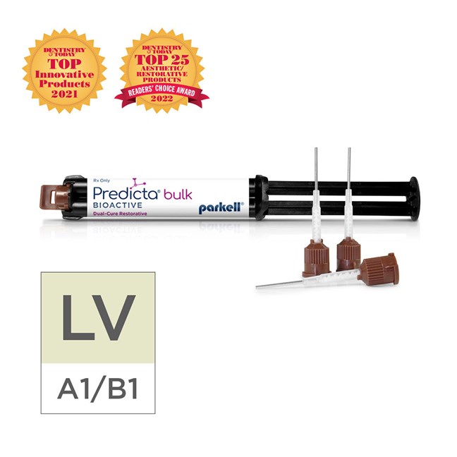 Predicta Bioactive Bulk Dual-Cure Restorative A1/B1 Low Viscosity