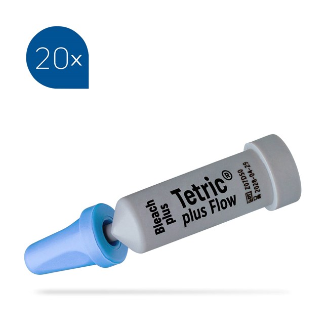 Tetric plus Flow Cavifil Bleach plus