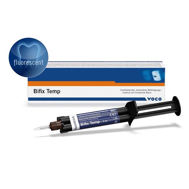 Bifix Temp QuickMix syringe 5 ml fluorescent