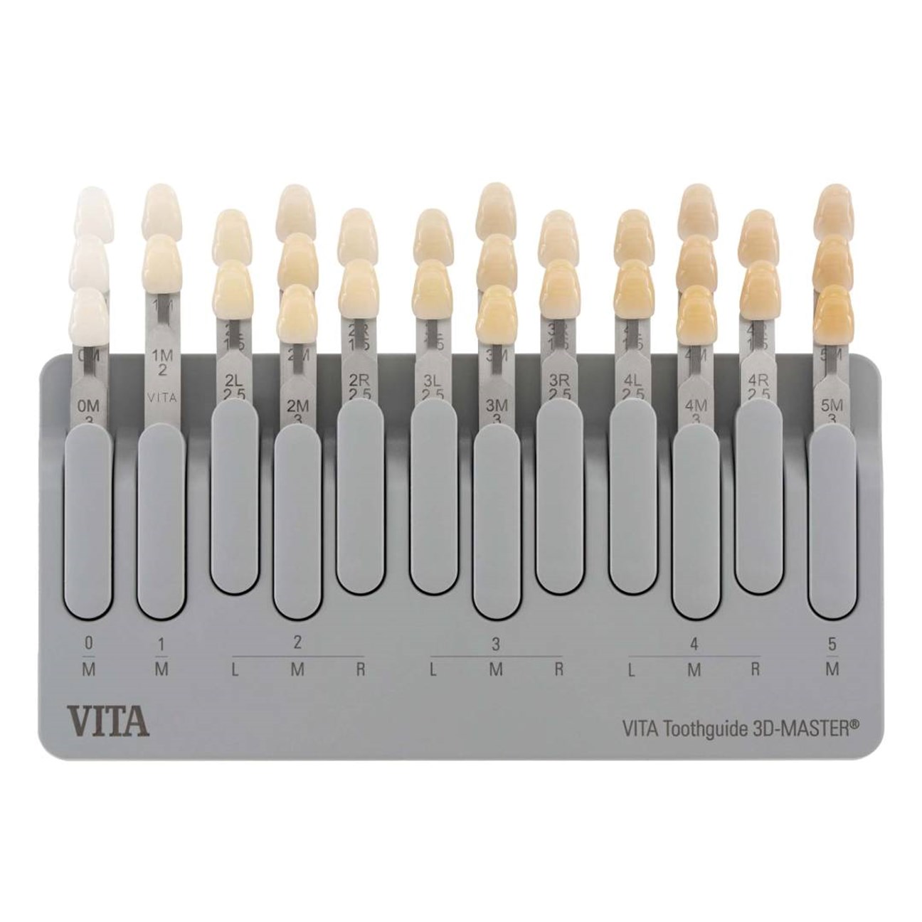 FXP011 : Vita 3D Master Shade Guide with Bleached Shades