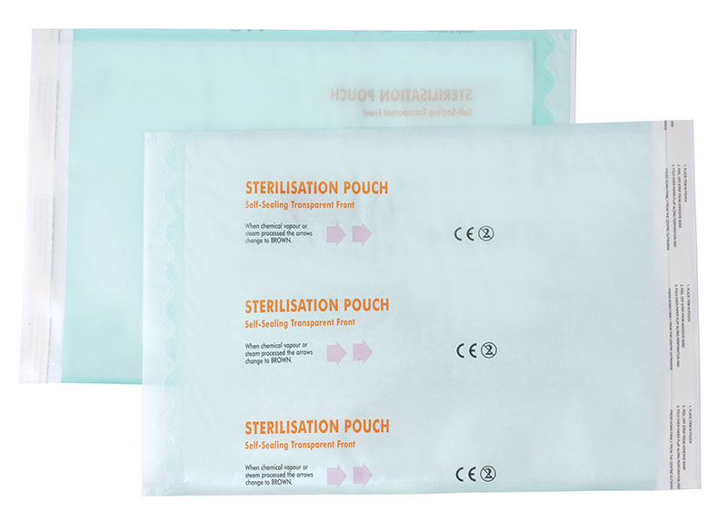 GBS330 Sterilisation Pouches 254 x 375mm (10 x 14.75)