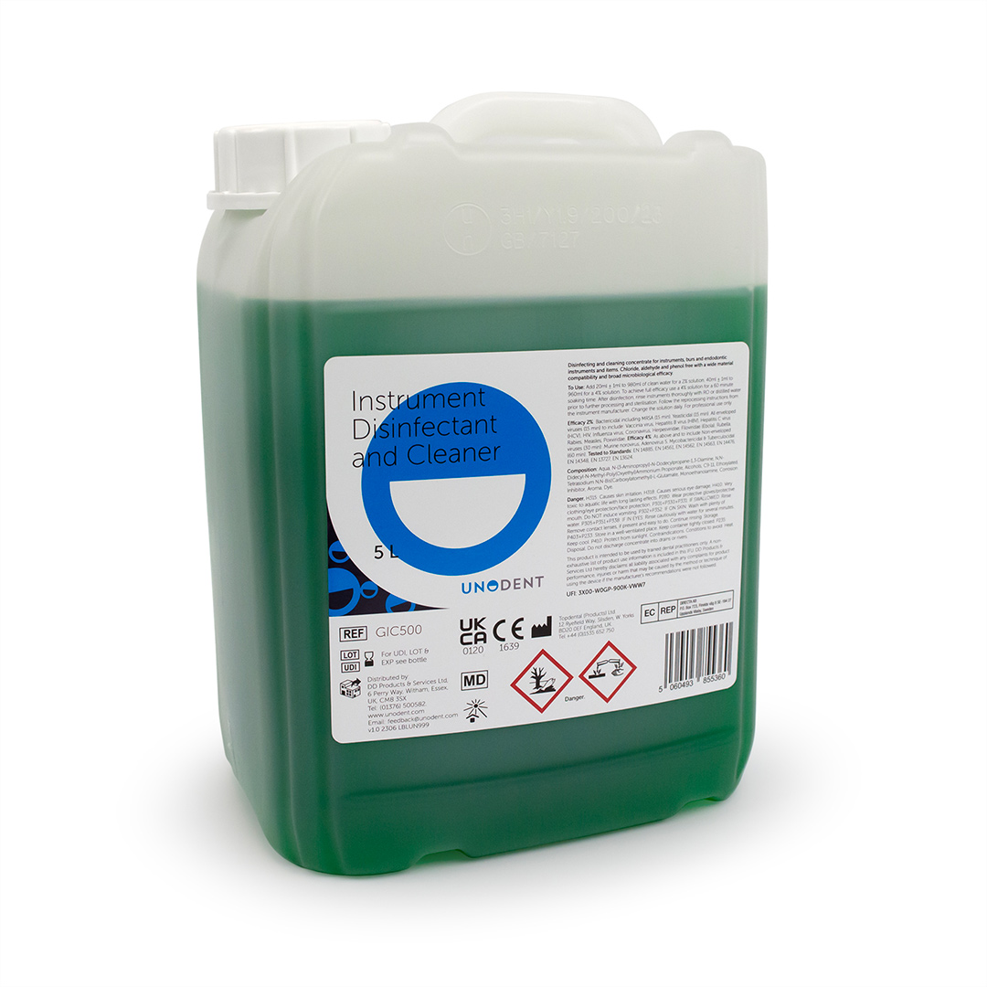 GIC500 Instrument Disinfectant and Cleaner Concentrate 5L