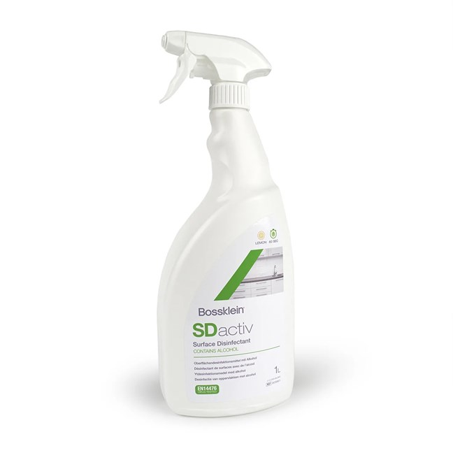 SDactiv Surface Disinfectant - Lemon 1 Litre with trigger