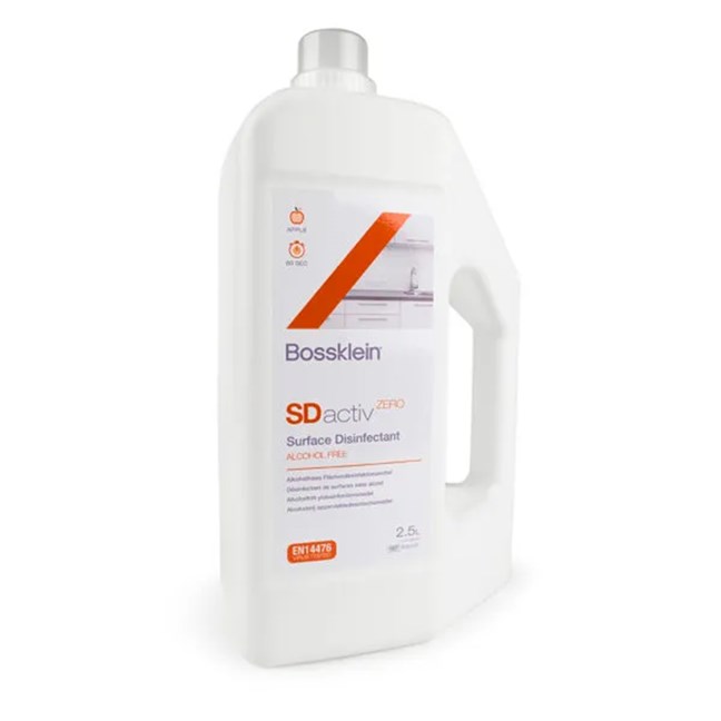 SDactiv ZERO Surface Disinfectant Alcohol Free - Apple 2.5 Litre Refill
